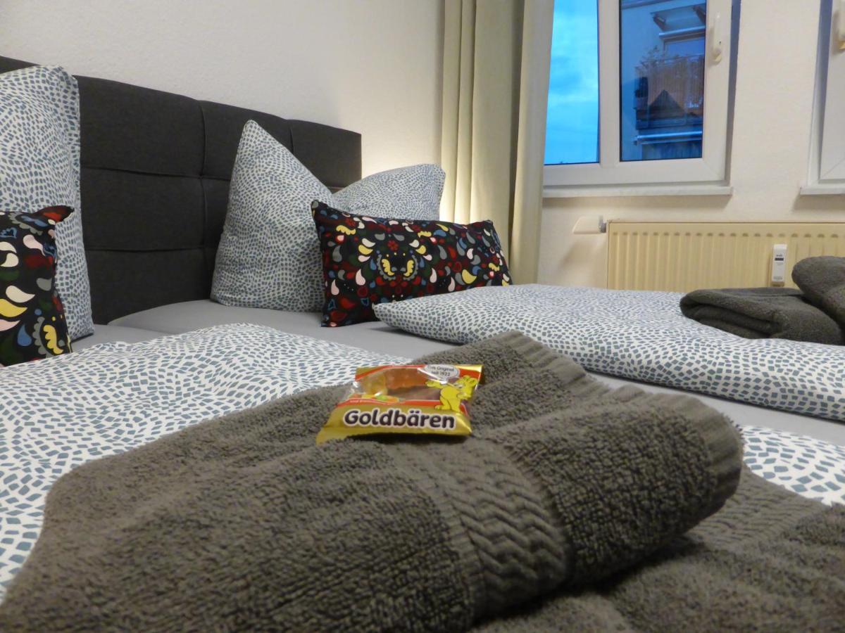 Apartment Napoleon, Naehe Zentrum, 2 Schlafzimmer, Grosser Balkon, Free Wifi ,Parken Jena Luaran gambar